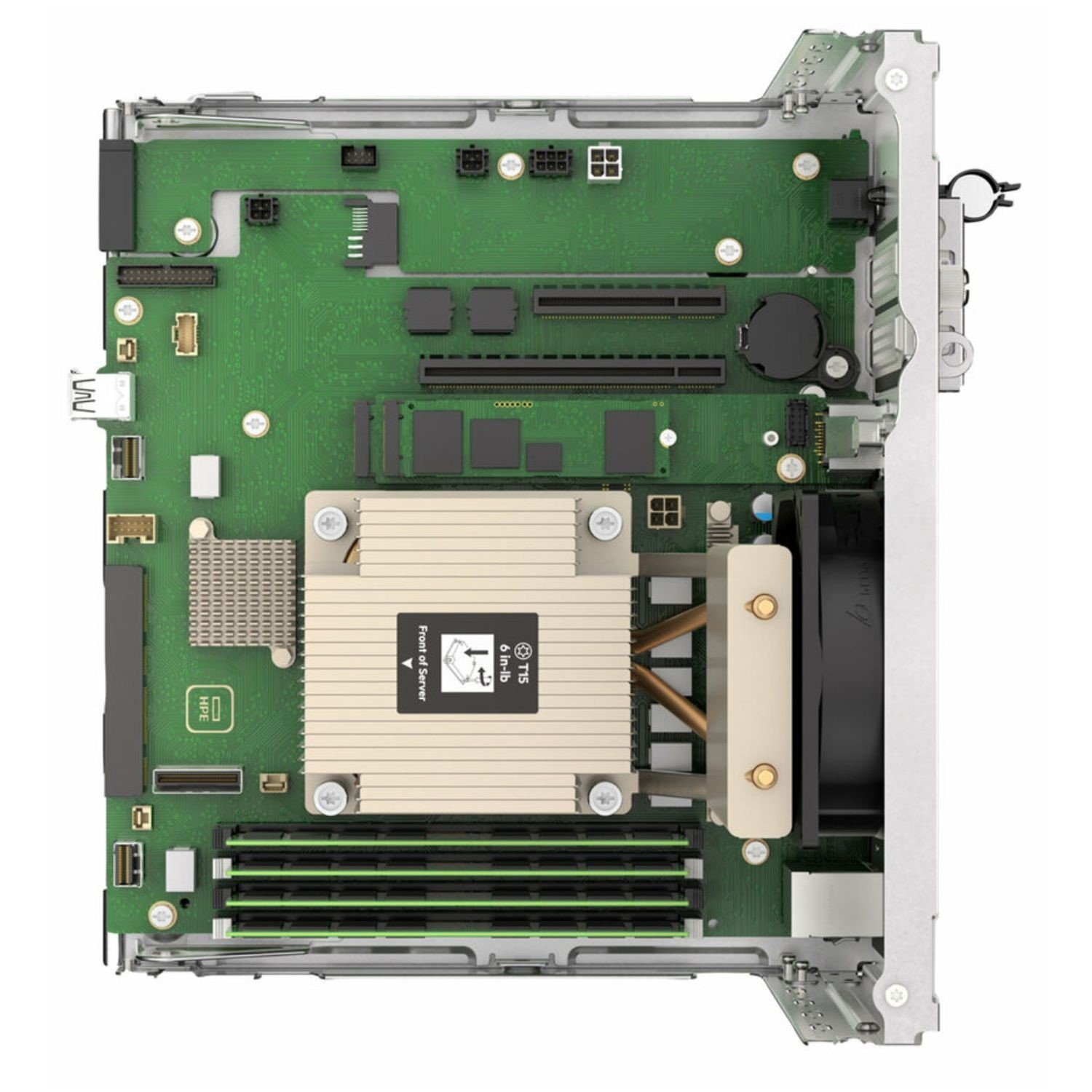 HPE ProLiant Microserver Gen11 Intel Pentium Gold G7400 3.7GHz 2c